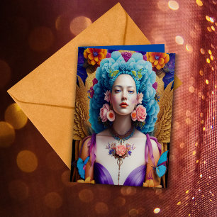 Etheral Bridesmaid Voorstel Dank u Fantasy AI Kaart