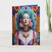 Etheral Bridesmaid Voorstel Dank u Fantasy AI Kaart (Voorkant)