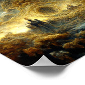 Etheral Castle 10 Fantasy Art Poster (Hoek)