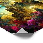 Etheral Castle 8 Fantasy Art Poster (Hoek)