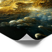 Etheral Castle Fantasy Art Poster (Hoek)