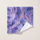 Etheral Cotton Snoep Marble Waterverf Fantasy Bad Handdoek (Wasdoekje)