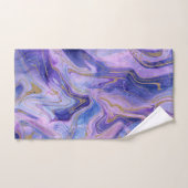 Etheral Cotton Snoep Marble Waterverf Fantasy Bad Handdoek (Handdoek)