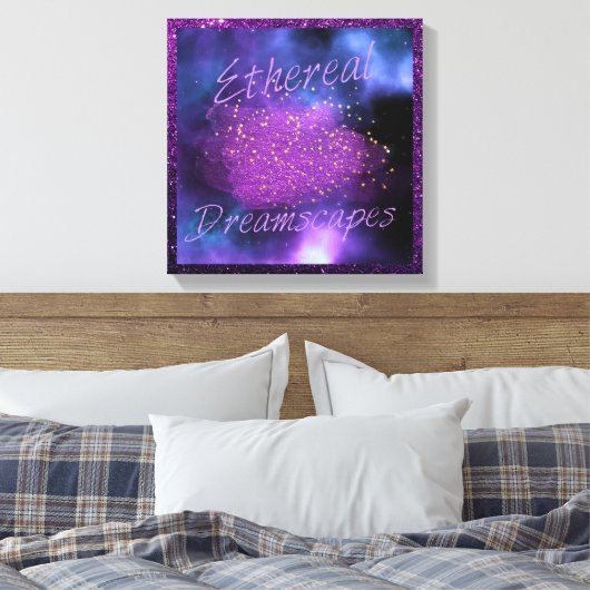 Etheral Dreamweaver Canvas Afdruk (Insitu (Slaapkamer))