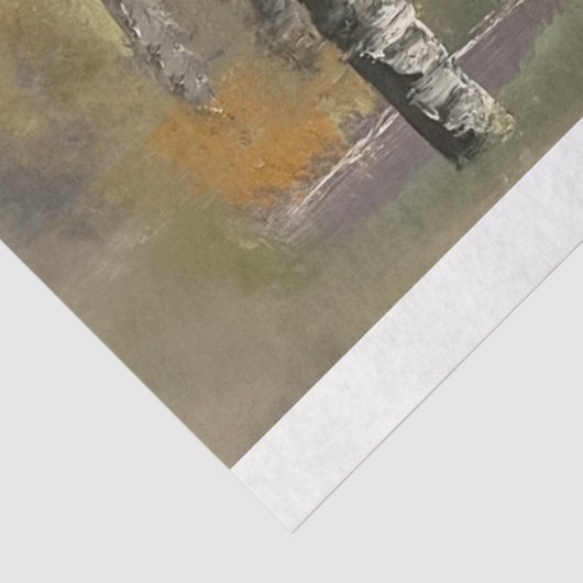 Etheral Forest Decoupage Tissue Paper Tissuepapier (Detail)