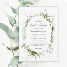 Etheral Garden Greenery Botanical Wedding