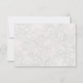 Etheral Garden Greenery Botanical Wedding RSVP (Achterkant)