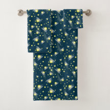 Etheral Ggloing Fireflies bij Night Pattern