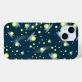 Etheral Ggloing Fireflies bij Night Pattern Case-Mate iPhone Case (Achterkant (horizontaal))