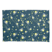 Etheral Ggloing Fireflies bij Night Pattern Kussensloop (Voorkant)