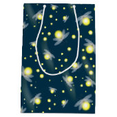 Etheral Ggloing Fireflies bij Night Pattern Medium Cadeauzakje (Achterkant)