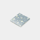 Etheral Ggloing Fireflies bij Night Pattern Post-it® Notes (Schuin)