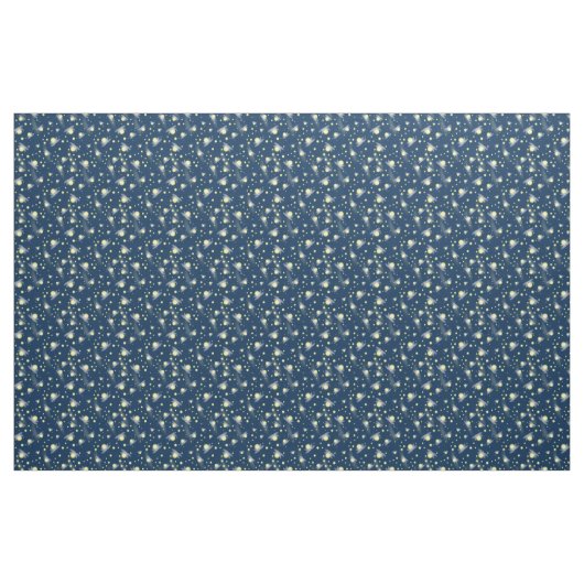 Etheral Ggloing Fireflies bij Night Pattern Stof (Yard (91,4 cm))