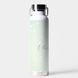 Etheral Green Galaxy Style met Naam Wireless Cha Waterfles