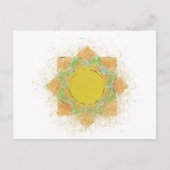 Etheral Lotus Flower Briefkaart (Voorkant)