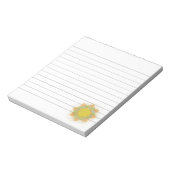 Etheral Lotus Flower Custom led Notitieblok (Linkerzijde)