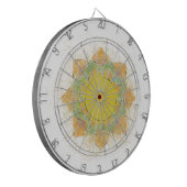 Etheral Lotus Flower Dartbord (Voorkant Links)