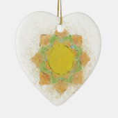 Etheral Lotus Flower Keramisch Ornament (Rechts)