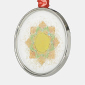 Etheral Lotus Flower Metalen Ornament (Links)