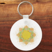 Etheral Lotus Flower Sleutelhanger (Voorkant)