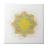 Etheral Lotus Flower Tegeltje (Voorkant)