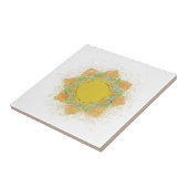 Etheral Lotus Flower Tegeltje (Zijkant)