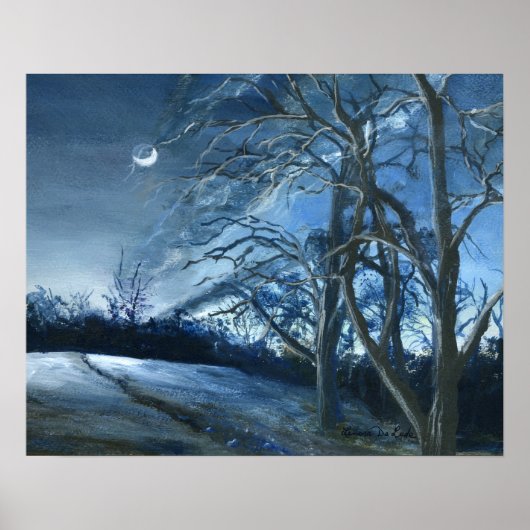 Etheral Louisiana Night Poster (Voorkant)