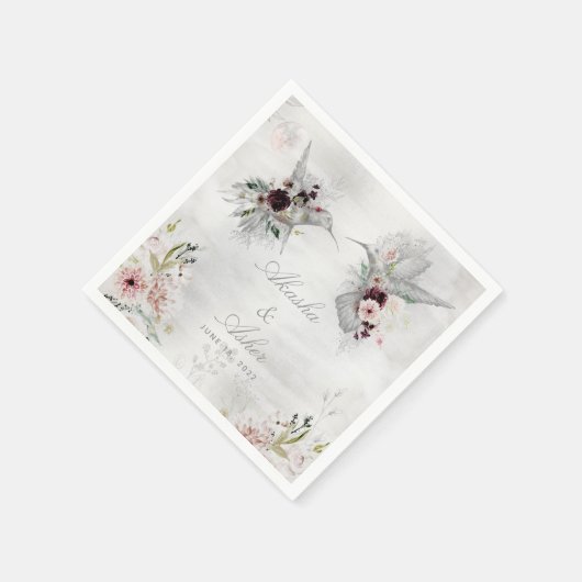 Etheral Love Wedding Cocktail Napkins Servet (Hoek)