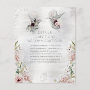 Etheral Love Wedding Details Accommodations
