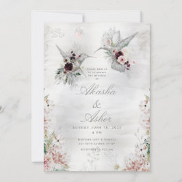 Etheral Love Wedding Invitation Suite Kaart