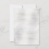 Etheral Love Wedding Save the Date Card (Achterkant)