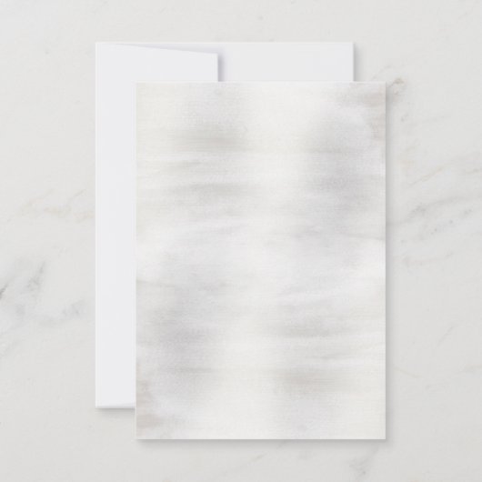 Etheral Love Wedding Save the Date Card (Achterkant)