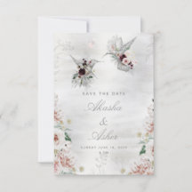 Etheral Love Wedding Save the Date Card