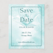 Etheral Magnolia, Budget Weduwnaar sparen de datum (Voorkant)