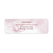 Etheral Magnolia Flower Etiket (Voorkant)