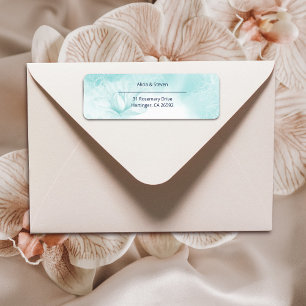 Etheral Magnolia Flower Etiket