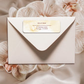 Etheral Magnolia Flower Etiket