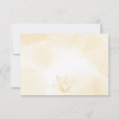 Etheral Magnolia Flower, Wedding Bedankkaart (Achterkant)