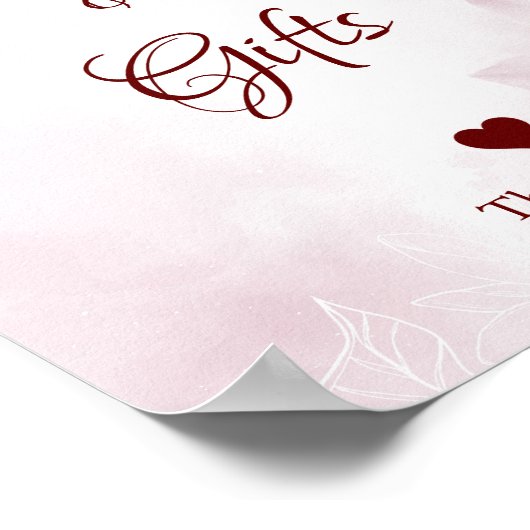 Etheral Magnolia Flower, Wedding Cards & Gifts Poster (Hoek)
