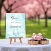 Etheral Magnolia Flower, Wedding Favors Poster