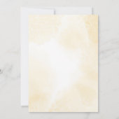 Etheral Magnolia Flower, Wedding Kaart (Achterkant)