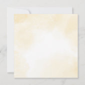 Etheral Magnolia Flower, Wedding Kaart (Achterkant)