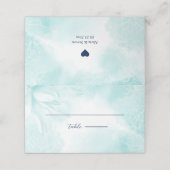 Etheral Magnolia Flower, Wedding Plaatskaartje (Buitenkant ongevouwen)