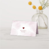 Etheral Magnolia Flower, Wedding Plaatskaartje (Achterkant)