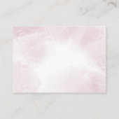 Etheral Magnolia Flower, Wedding Reception Informatiekaartje (Achterkant)