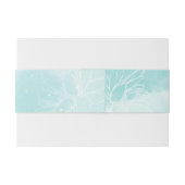 Etheral Magnolia Flower, Wedding Uitnodigingen Wikkel (Achterkant Voorbeeld)