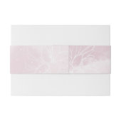 Etheral Magnolia Flower, Wedding Uitnodigingen Wikkel (Achterkant Voorbeeld)