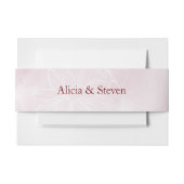 Etheral Magnolia Flower, Wedding Uitnodigingen Wikkel (Voorkant Voorbeeld)