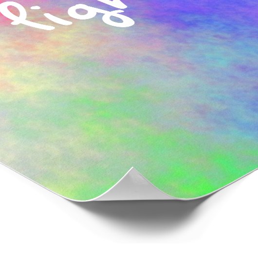 Etheral Namaste betekent poster (Hoek)