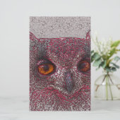 Etheral Owl Briefpapier (Staand voorkant)